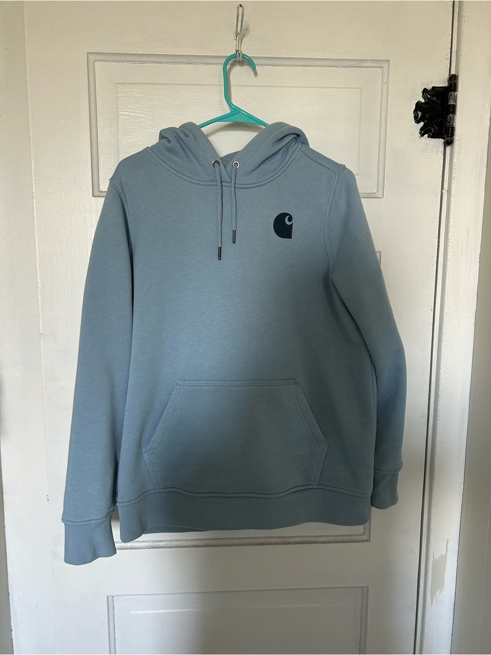 Carhartt women’s  Dusty Light Blue Pullover Hoodie